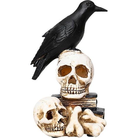 Halloween-Dekorationen Lampe Totenkopf Krähenknochen LED-Nachtlicht Horror Spukhaus Bar Geheimzimmer Ornamente