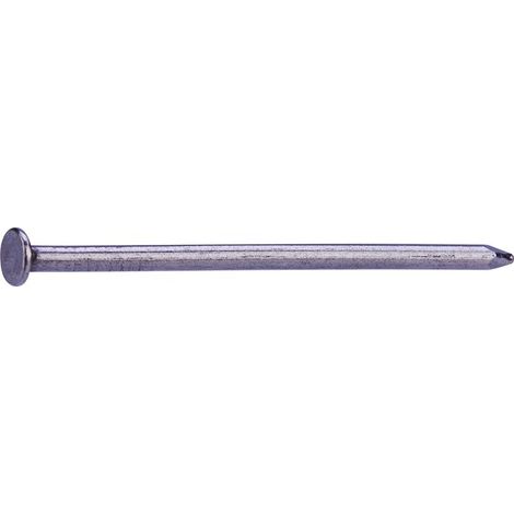 Pointe tête plate acier - Fixpro - 2,5 x 50 mm - 50 pces (1/2)