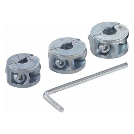 Lot de 3 butées de profondeur bois, Diam.6, 8 et 10 mm (1/5)