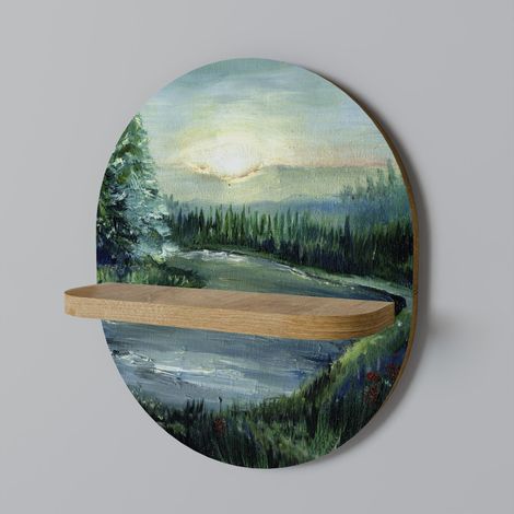 Mensola ovale FOREST SUNSET (1/5)