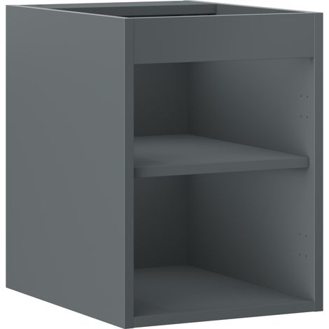 Mexen Box-A Korpus für Waschbeckenunterschrank 35 cm, Graphit matt - 91AX1-0350-470-1-66 (1/3)