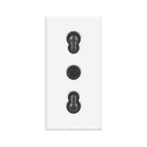 BTIHD4180 2P+T 10/16A 250Vac Steckdose - 19-26mm Achsabstand