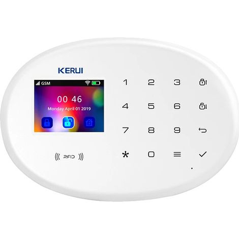 Sistema de alarma de seguridad, control inalámbrico, detección de movimiento, kit de alarma de 2 unidades, enchufe europeo (UE-A). (1/2)
