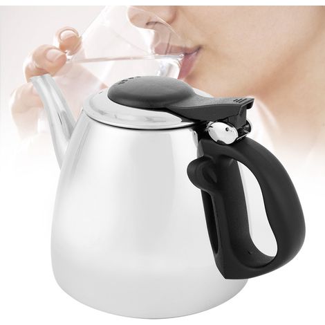 Wasserkocher aus Edelstahl mit flachem Boden, geeignet für Induktionsherde (1/5)