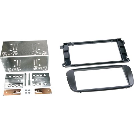 Kit 2DIN Ford Focus ap07 - Noir - Avec Autoradio origine Oval 6000