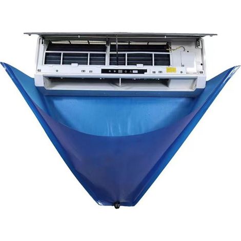 Housse De Nettoyage Pour Climatiseur - PVC Etanche - Pour Climatiseur Murale - 130 x 65 cm - 1 Piece