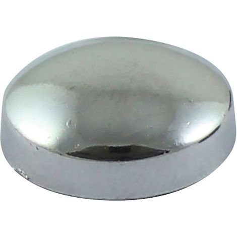 TIMCO Two Piece Screw Caps Chrome - To fit 3.5 to 4.2 Screw (1/2)