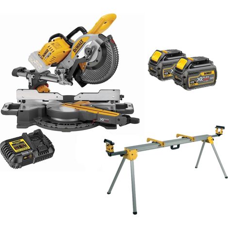 DEWALT DCS727T2X23 54v Slide mitre saw 250mm blade