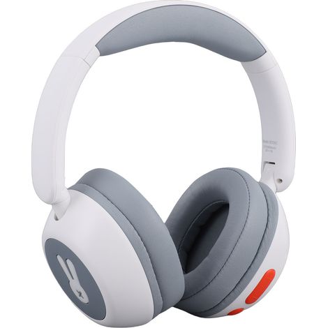 Casque Bluetooth enfant avec lumières LED colorées BT6.0, sans fil ou filaire, volume 85/103 dBA, autonomie de 25 h, supra-auriculaire, compatible avec téléphones portables, tablettes et ordinateurs p (1/5)
