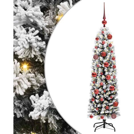 Künstlicher Weihnachtsbaum mit 150 LEDs mit Ständer Grün 120 cm vidaXL
