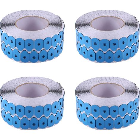 4X (1000Pcs / Roll) Blocage Pastilles Adhésifs Protégeant Lentilles Autocollant Pad Lunettes Lentille Bordure Pad Accessoires Optiques (1/5)