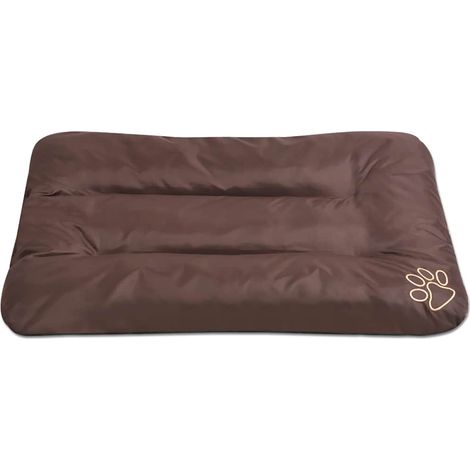 vidaXL Colchón para perro tamaño XL marrón (1/2)