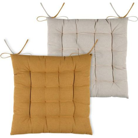 Cuscino per sedia DUO 40x40 color miele