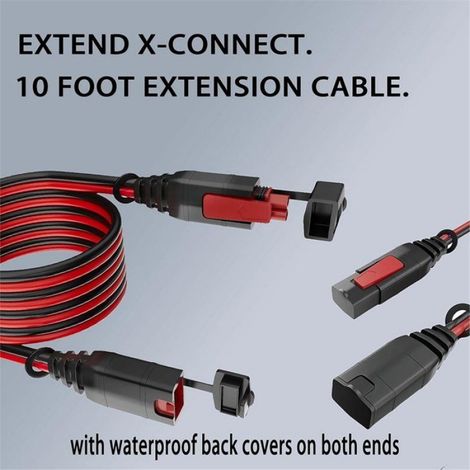 Câble D'Extension - 3,2 M - Pour Chargeur De Batterie - Compatible Genius - Lot De 2 (1/5)