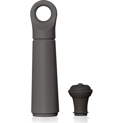 Vacuvin - Pompe Loop graphite avec bouchon