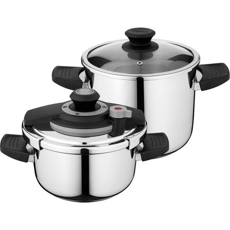 Berghoff vita set pentola pressione induzione acciaio 18/10 4 pezzi (1/5)