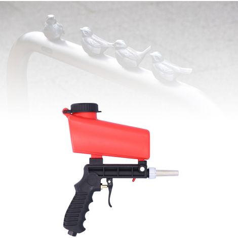 Pistolet de sablage pneumatique, petit pistolet de sablage portatif, pistolet de sablage pneumatique portable (1/5)