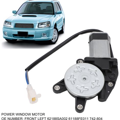 2-poliger Fensterhebermotor für Subaru Forester 2002-2008 (4/5 Türen) - Vorne rechts, Regler 61188SA001/61188FE001 (1/5)