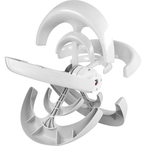 Kit d'éolienne double couche à 5 pales, générateur d'énergie éolienne type lanterne blanche 400W 24V (1/5)