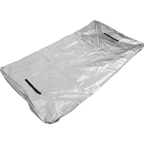 Housse de matelas imperméable en toile Oxford, lavable et réutilisable pour rangement intérieur/extérieur (137x73.6x16.5cm) (1/5)