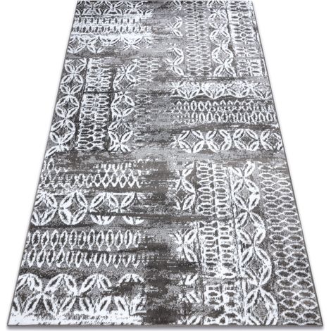 Alfombra de lana KASHQAI 4356 500 étnico burdeos multicolour 240x340 cm (1/5)
