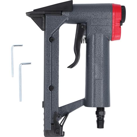 Cloueur pneumatique silencieux 0.4 à 0,7 mpa, fente de clou de grande capacité, outil de pistolet à Air en aluminium pour cadre Photo, miroir Photo (1/5)