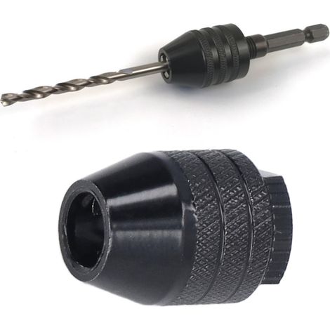 Mandrin universel 0,3-3,2 mm, mandrin à trois mors pour meuleuse électrique 70,75, mandrin à arbre flexible. (1/5)
