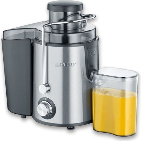 Extracteur de jus ES 3566 noir/argent (400 watts, 0,5 l)