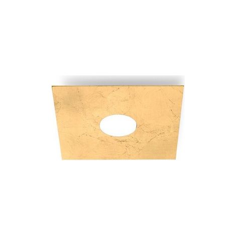 Kolarz SQUARE - Plafonnier en métal Lifestyle - Finition Or Feuille, 1x GX53 (1/5)
