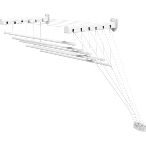 Wall Stenndibianchery mit suspendierten Auktionen Raise-Abbassa Gimi Lift - Lift 160: 160x46x135 cm 9.5 metri di stenditura