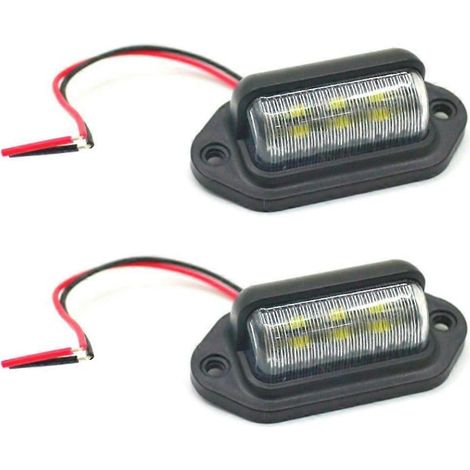 Feu de position latéral LED 12/24 V pour camion et voiture, style clignotant, feu arrière