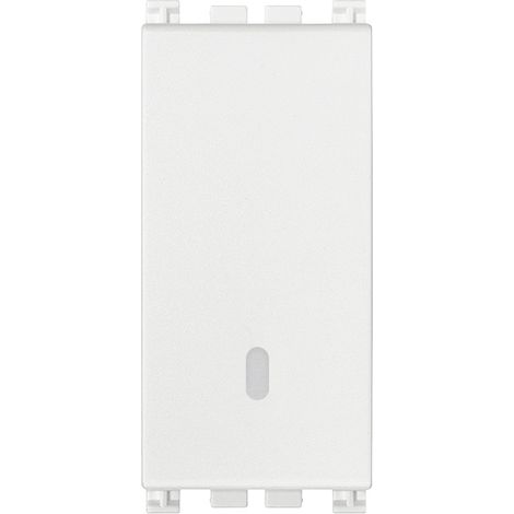 VIMAR - 19008.AB.B Pulsante 1P NO 10A antibatterico bianco