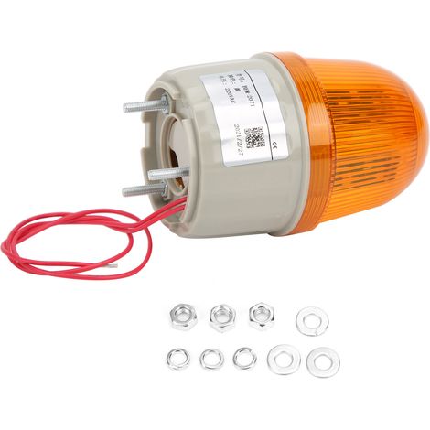 Voyant d'avertissement BERM BEM-2071 à DEL clignotant rotatif pour la surveillance du courant alternatif 220 V (1/5)