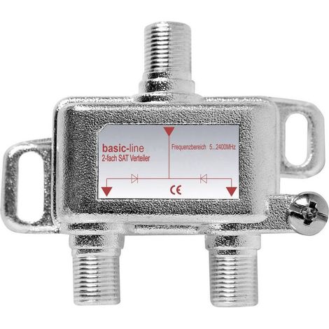 Répartiteur SAT 2 voies 5 - 2200 MHz (1/2)