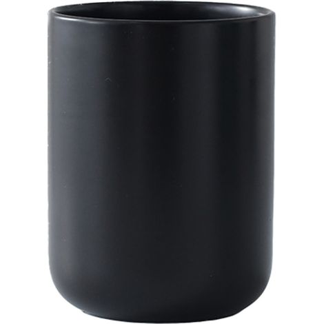 Pot à ustensiles de cuisine, support pour ustensiles de cuisine sur le plan de travail, pot à ustensiles en céramique blanc crème (1/5)