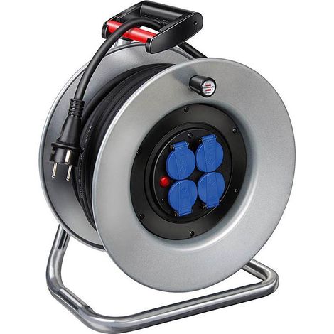 Enrouleur de câble de rallonge Garant 25m H05RR-F 3G1.5 IP44 brennenstuhl