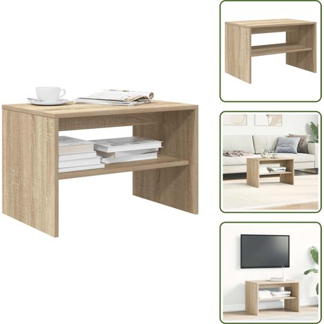 TV-Schrank Sonoma-Eiche 60x40x40 cm Holzwerkstoff - TV-Schrank - TV-Schränke - TV-Möbel - Fernsehschrank (1/5)