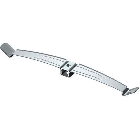 OBO Bettermann Abrazadera para cables 2x8 NYM3x1,5 Acero inoxidable, inoxidable A2 1.4310 brillante, postratado, 2204000