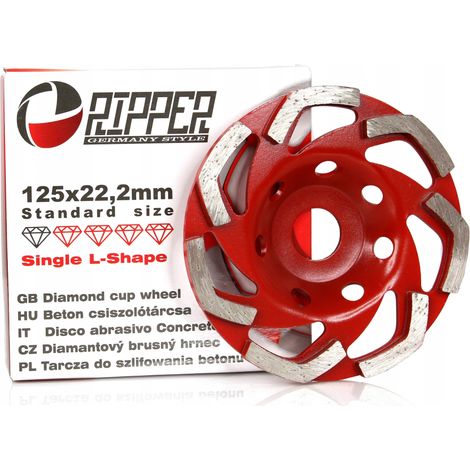 Disque de meulage pour ripper à béton 125 mm, simple - L (1/5)