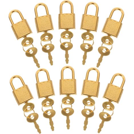lots de petits cadenas avec cl s pour bo tes bijoux et (1/5)