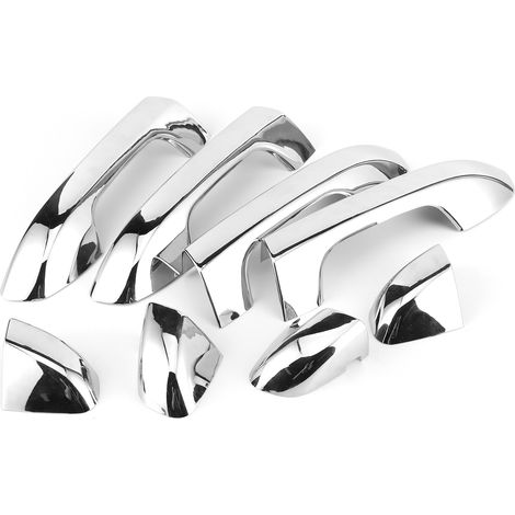 4 garnitures de poignées de porte chromées pour Kia Sportage KX5 QL 2015-2018 argent (1/5)
