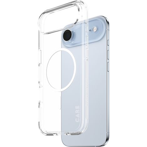 PanzerGlass CARE by ® Flagship Case Transparent Urban Explorer m. Weiß MagSafe iPhone 17 Air, Cover, Apple, Apple - iPhone 2025 Air, Transparent (1/5)