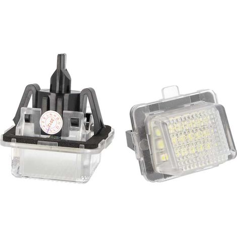Kit Luci Targa Led Mercedes Benz W204 Wagon W221 C207 W212 C216 18 Smd Bianco (1/3)