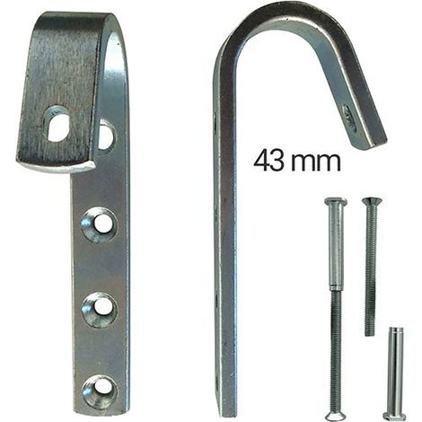 Coppia di ganci Apertura di 43mm - HYM54013