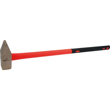 KS Tools BRONZEplus Vorschlaghammer 4000 g, mit Fiberglasstiel