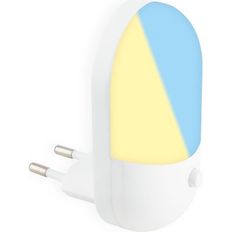 CCT LED night light, white, 6xLED