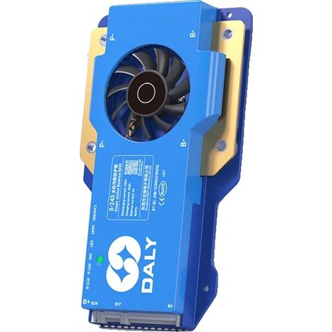 Système de gestion de batterie, équilibrage actif, courant de charge de 100A, 8-24S 250A BMS CAN (1/2)