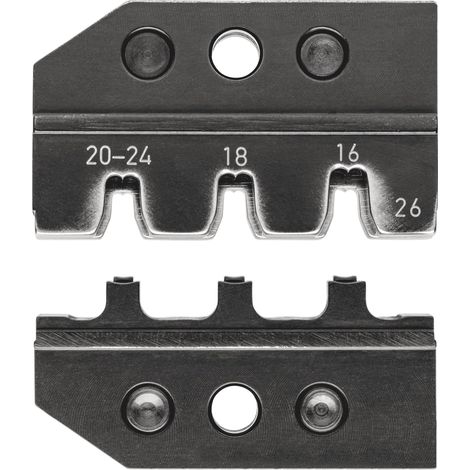 KNIPEX 97 49 26 Mordaza intercambiable para conectores de la serie Mini-Fit™ de Molex LLC