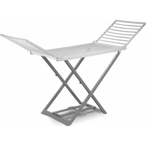 1PZ STENDIBIANCHERIA CAVALLETTO ALICANTE bianco/grigio cm194x58x108 stenditura