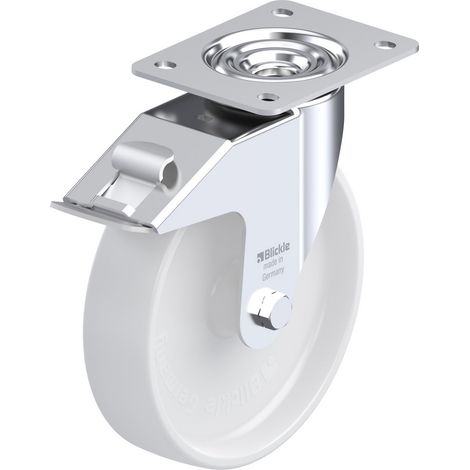 Blickle 403675 LE-PO 200G-FI Lenkrolle mit Feststeller Rad-Durchmesser: 200 mm Tragfähigkeit (max.):
